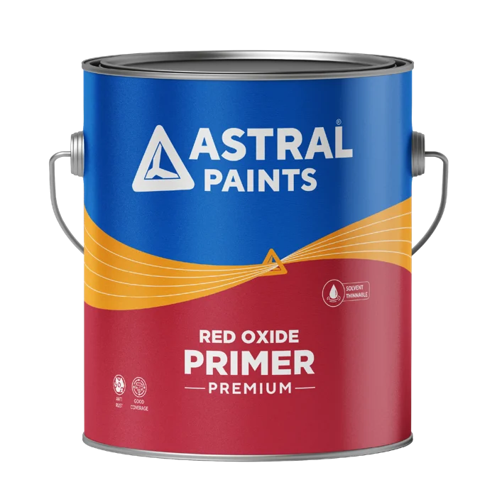 Premium Red Oxide Metal Primer official packaging
