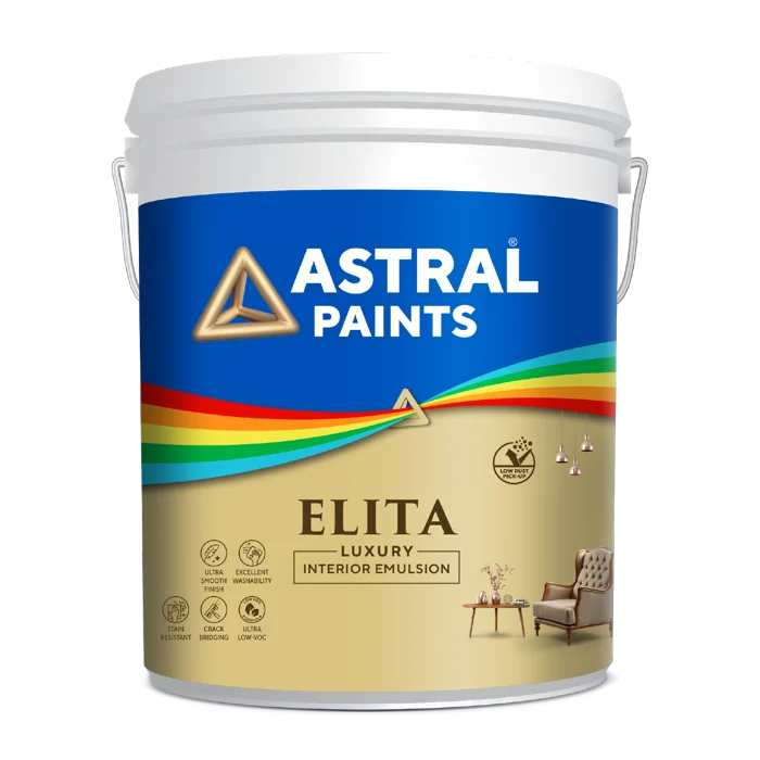Elita Luxury Interior Emulsion packaging