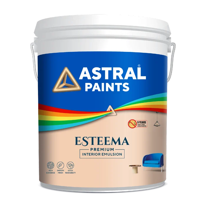 Esteema Premium Interior Emulsion official packaging