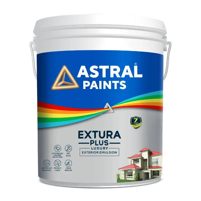 Extura Plus Luxury Exterior Emulsion packaging