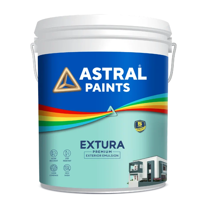 Extura Premium Exterior Emulsion official packaging